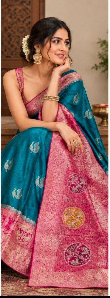 Banarasi silk saree