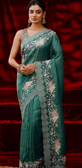 Embroidered Designer Saree