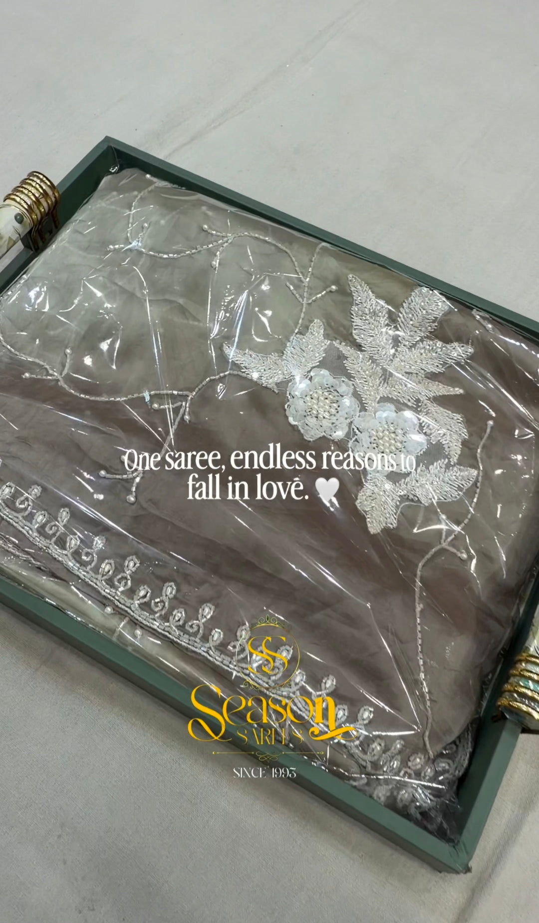 Fancy organza saree