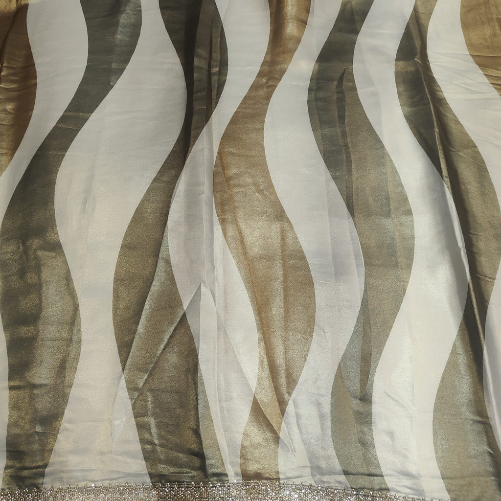 Designer printed saree