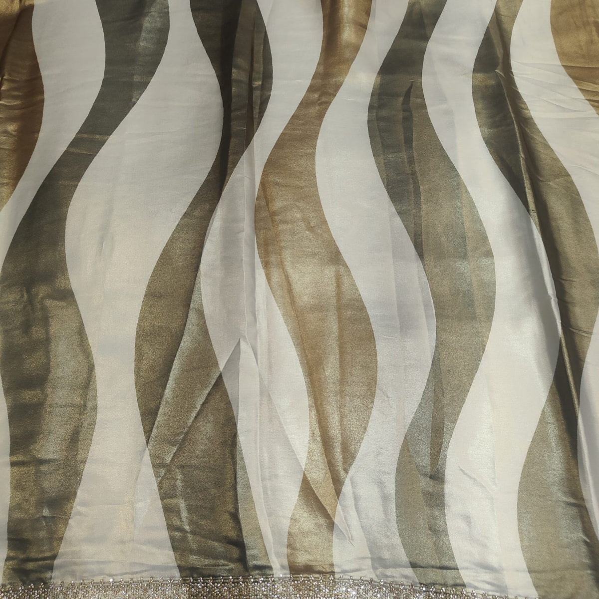 Designer printed saree