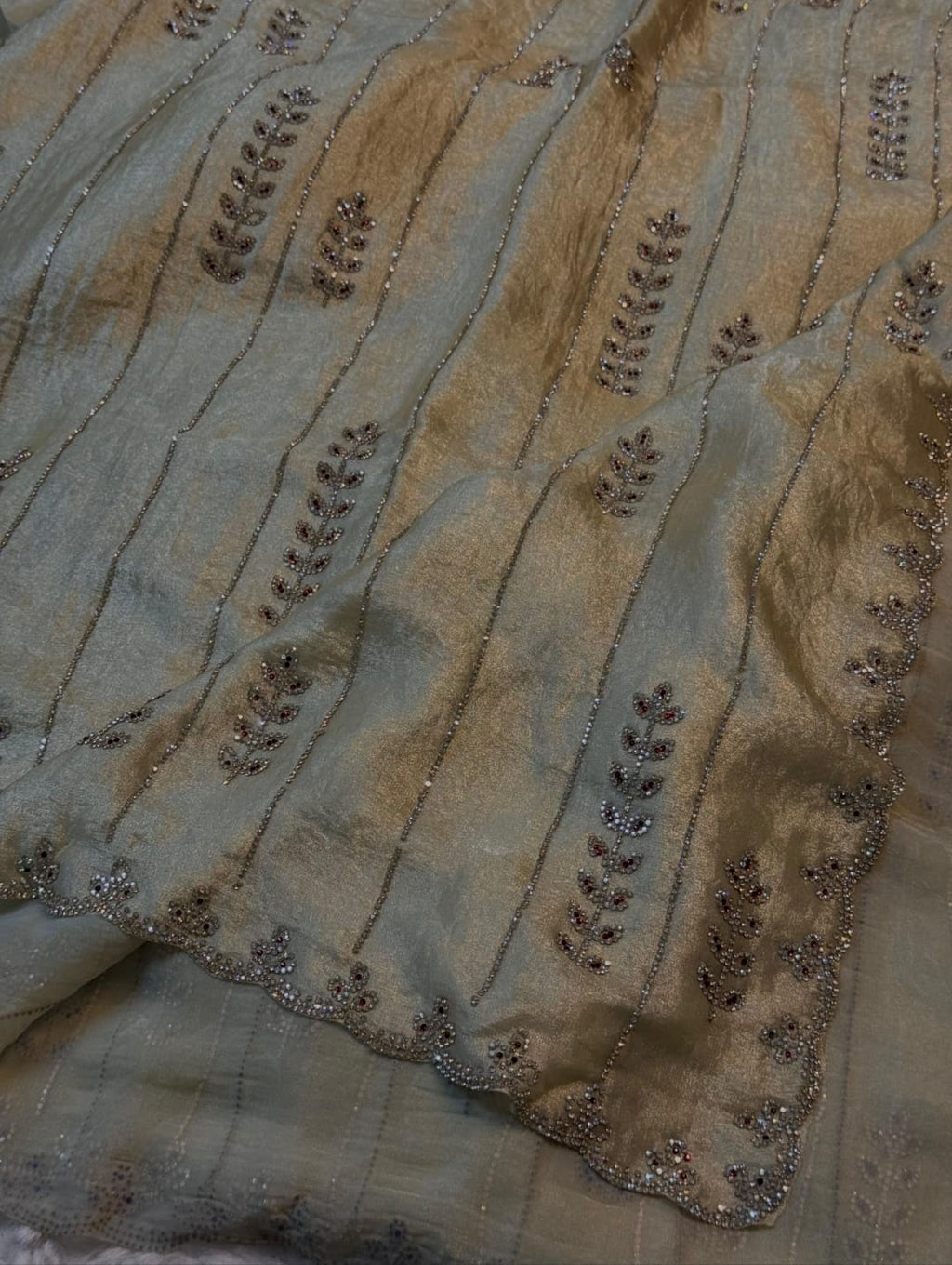 embroidery saree